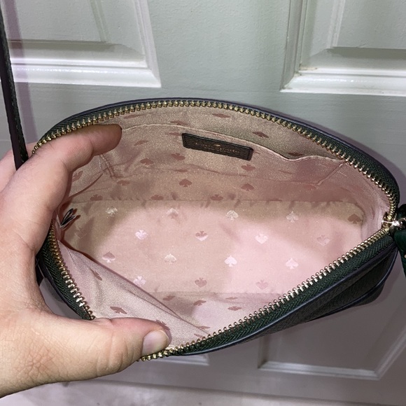 NWT Kate Spade Hanna Deep Evergreen Crossbody Purse Bag - Picture 5 of 13